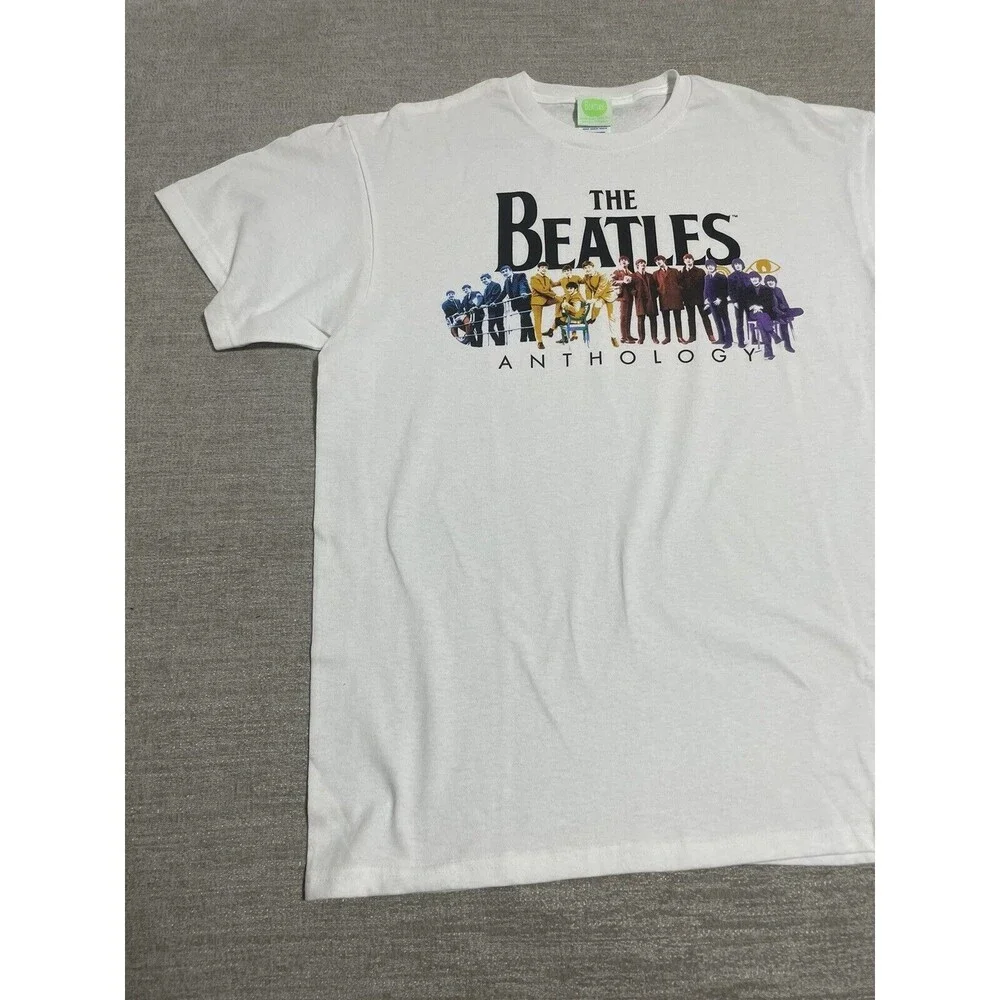 The Beatles T-Shirt Adults Large Anthology 2011 Official Licensed T Shirt NWOT - Picture 2 of 12